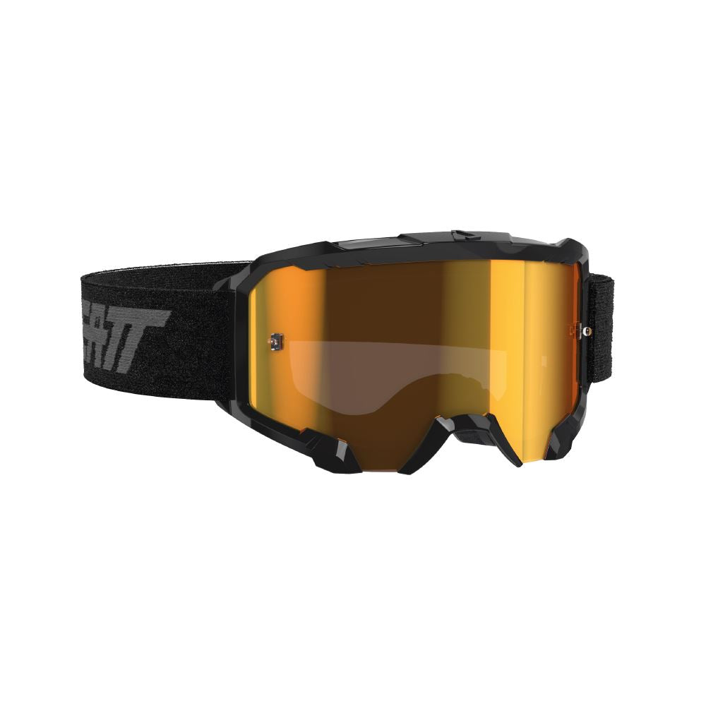 Leatt 2024 Goggles Velocity 4.5 Iriz Black - Bronze Lens